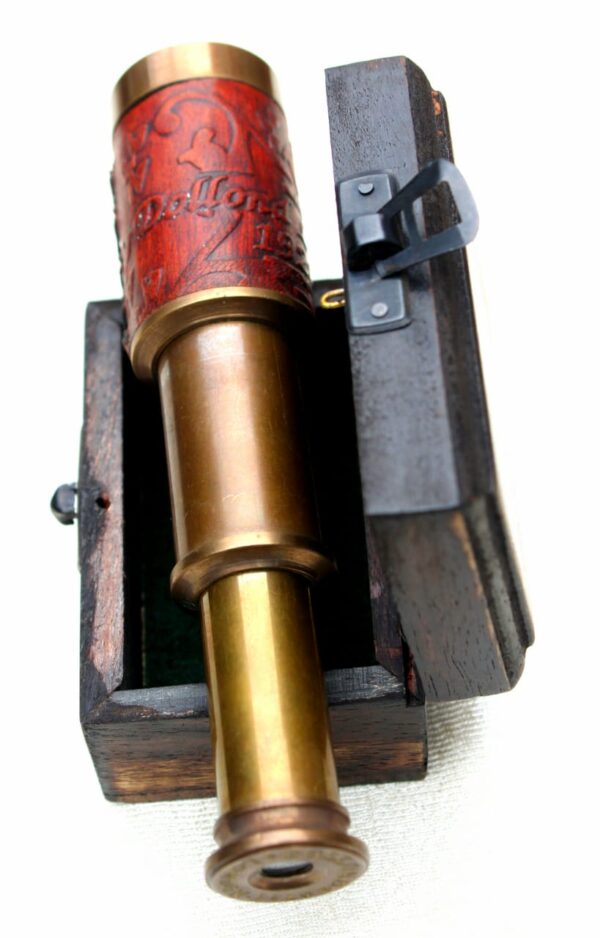 Marine Brass Telescope Binoculars 6-inch Best for Gift Item